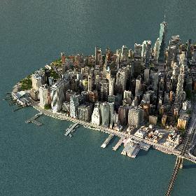 Manhattan Lower Low Poly 3D model